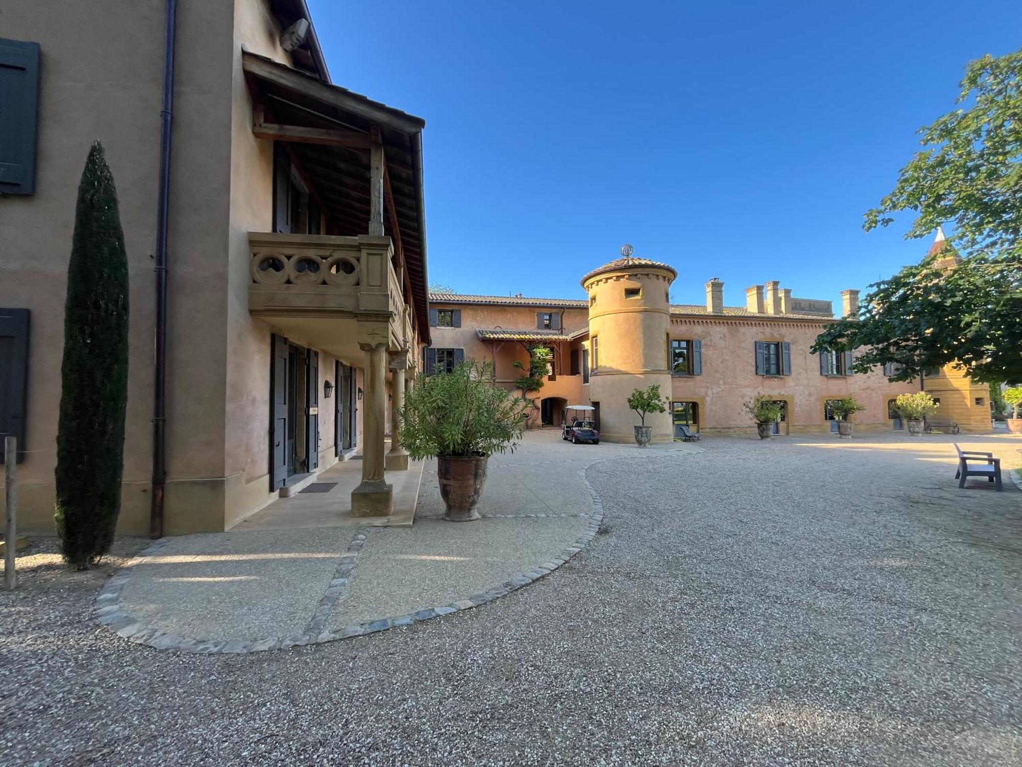 Château de Briante Saint-Lager Exterior foto